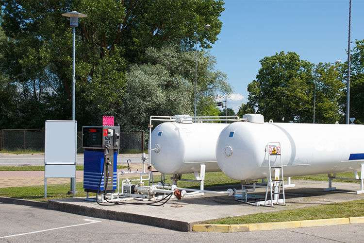 propane filling station
